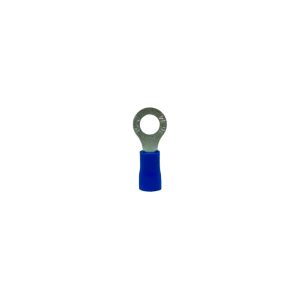 Terminal ojal 4mm azul  [UM 1u | 100u]