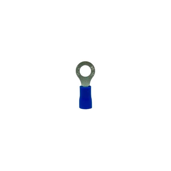 Terminal ojal 4mm azul  [UM 1u | 100u]