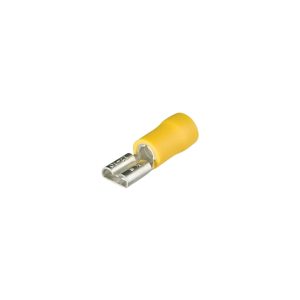 Terminal pala hembra 6.3mm amarillo  [UM 1u | 100u]