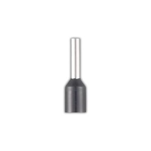 Terminal puntera hueca 2.5mm gris  [UM 100u | 500u]