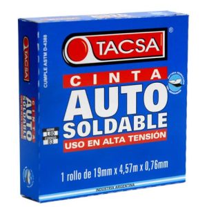 Cinta aisladora Tacsa autosoldable 4.57mts  [UM 1u | 26u]