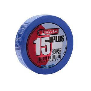 Cinta aisladora Tacsa plus azul 20mts  [UM 10u | 100u]