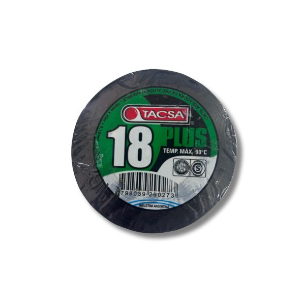 Cinta aisladora Tacsa profesional 10mts  [UM 10u | 120u]