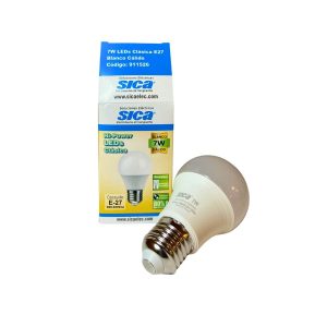Lampara led clsica 7w calida Sica  [UM 1u | 10u | 50u]