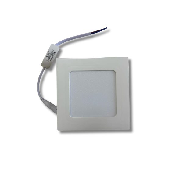 Panel led 6w cuadrado embutir frio Light Tronic  [UM 1u | 80u]