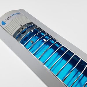 Liston con louver doble p/tubo led 1.20cm  [UM 1u | 6u]