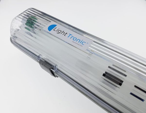 Liston hermetico p/tubo led 1.20cm  [UM 1u | 12u]