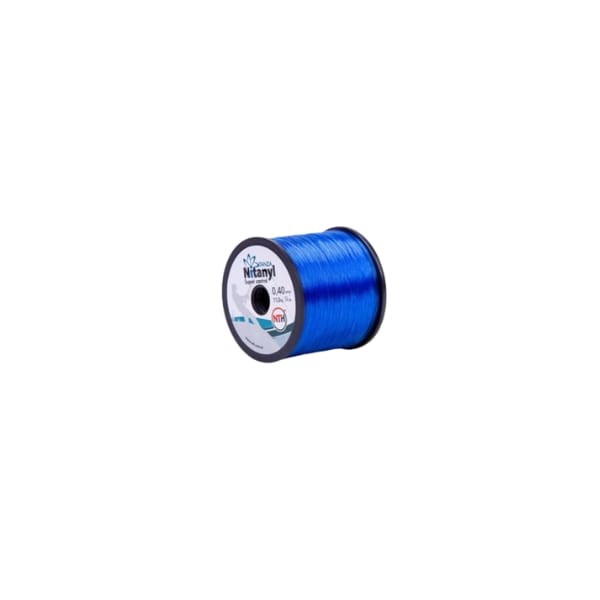 Nylon Nitanyl p/pesca azul 0.50mm bob 1/4lb  [UM 1u |]