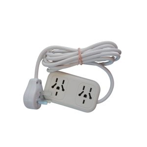 Zapatilla 2 tomas c/cable 3mts  [UM 1u | 30u]