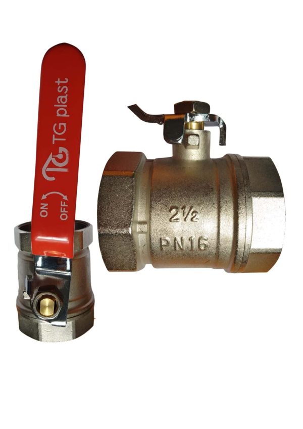 Valvula esferica bronce 2 1/2″  [UM 1u | 10u]