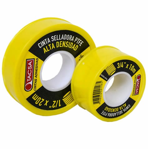 Teflon 3/4″ x20mts alta densidad Tacsa  [UM 1u | 12u | 100u]