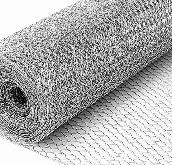 Tejido hexagonal zinc 13x1x30mts  [UM 1u]