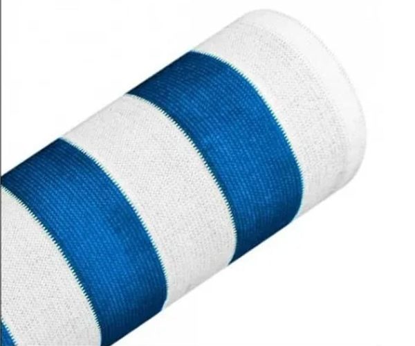 Media sombra 80% 2×50 azl y bco  [UM 1u]