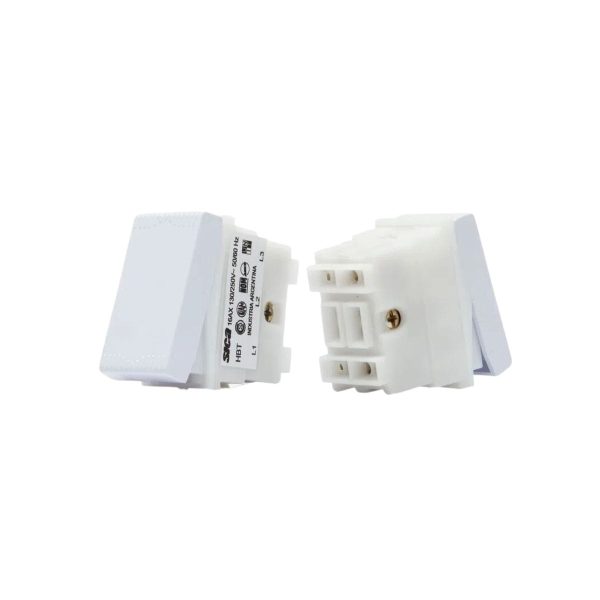 Modulo interruptor premium doble inv. Sica Life  [UM 1u | 6u ]