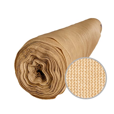 Media sombra 90% 4×50 beige  [UM 1u]