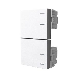 Modulo interruptor Platinum 1 - 1/2 blanco  [UM 1u | 25u]