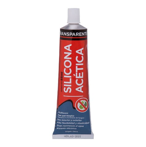 Silicona acetica 85ml  [UM 1u | 12u]