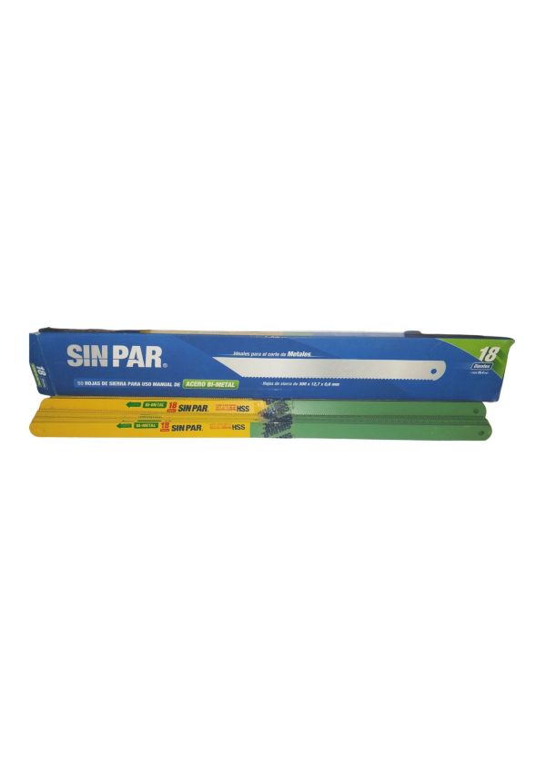 Hojas de sierra bi-metal 300×12.7×0.6 x18 dientes  [UM 10u | 50u]