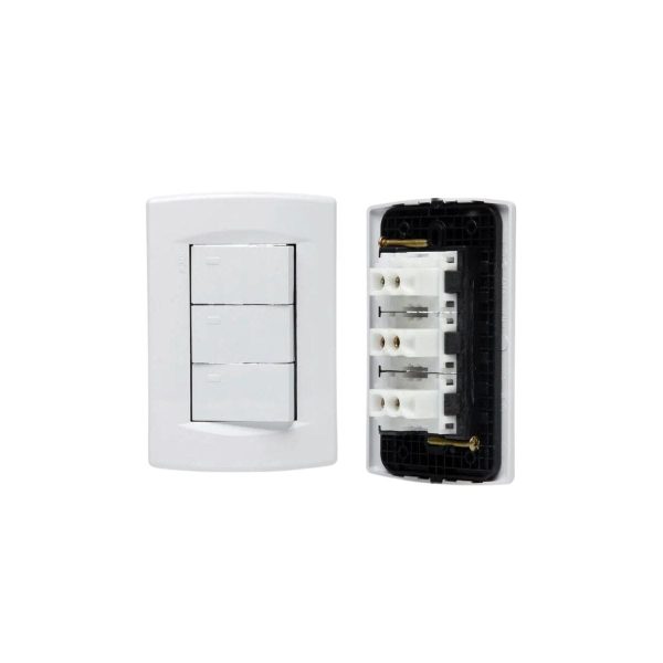 Linea armada Sica Life 3 interruptores  [UM 1u | 15u | 90]