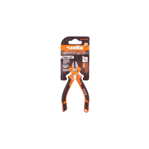 Mini pinza alicate 115mm/4.5″ Zelta  [UM 1u | 12u | 72u]