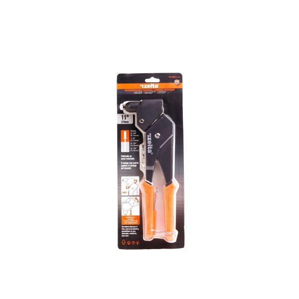 Remachadora manual cabezal movible 279mm/11″ Zelta  [UM 1u | 6u | 24u]