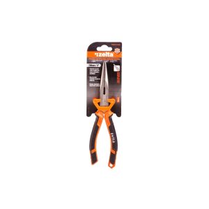 Pinza de punta media cana 200mm/8" Zelta  [UM 1u | 12u | 48u]
