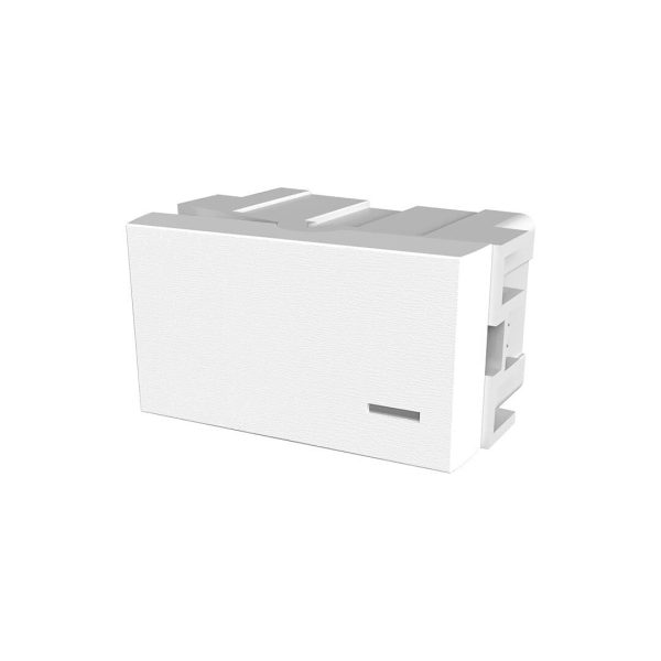 Modulo interruptor Platinum blanco  [UM 1u | 50u]