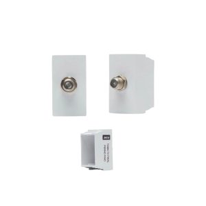 Modulo toma de Tv standard pin fino Sica Life  [UM 1u | 12u ]