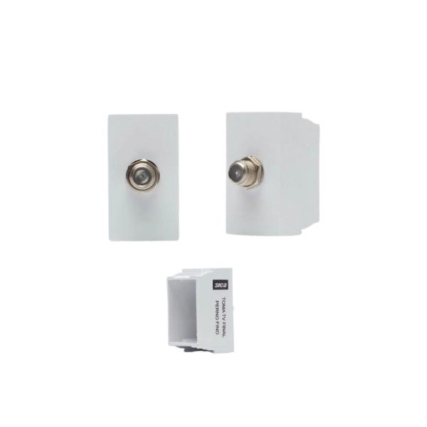 Modulo toma de Tv standard pin fino Sica Life  [UM 1u | 12u ]