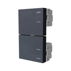 Modulo interruptor Platinum 1 1/2 negro  [UM 1u | 25u]