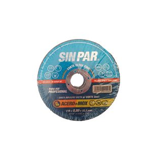 Disco abrasivo p/corte portatil 115x0.8x22.2mm  [UM 10u | 100u]