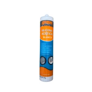 Silicona acetica blanca 280ml Igma  [UM 1u | 24u]