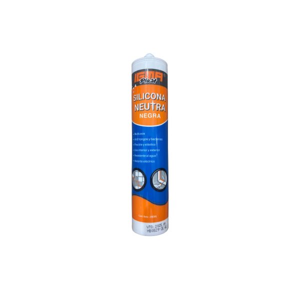 Silicona neutra negra 280ml Igma  [UM 1u | 24u]