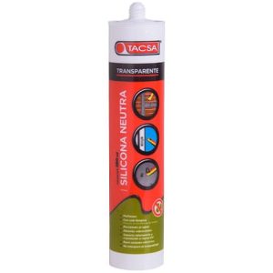 Silicona neutra transparente 280ml  [UM 1u | 24u]