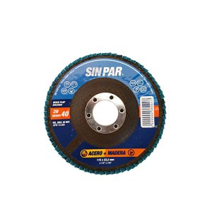 Disco flap zirconio 115x22.2mm G40  [UM 1u | 20u]