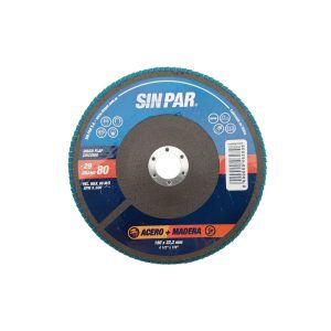 Disco flap zirconio 180x22.2mm G80  [UM 1u | 20u]