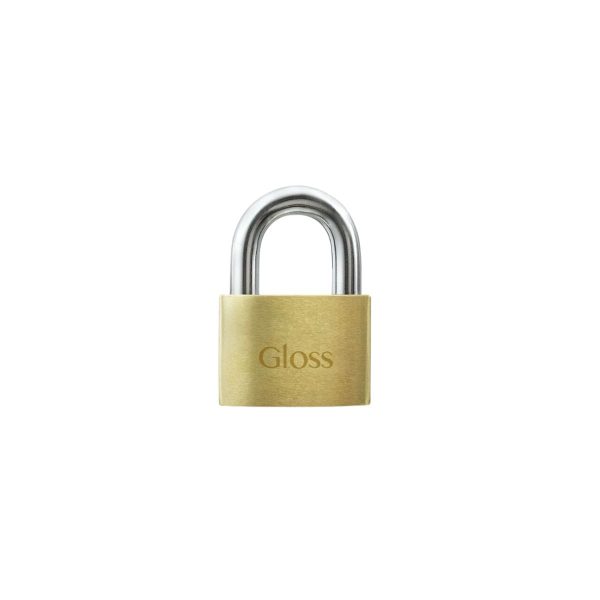 Candado 50mm satinado tambor bronce Gloss  [UM 1u | 6u | 120u]