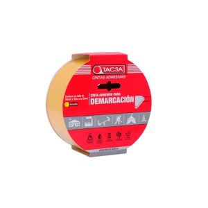 Cinta para demarcacion Tacsa 50x33 amarilla  [UM 1u | 24u]