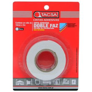 Cinta doble faz 18x2m Tacsa  [UM 1u | 30u]