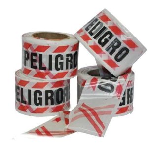 Cinta peligro x200mtrs  [UM 1u | 5u | 25u]