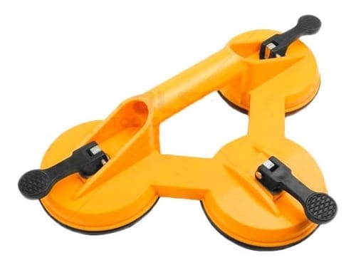 Ventosa triple p/vidrio 75kg  [UM 1u | 10u]