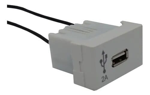 Cargador modular usb 5V-2A eco  [UM 1u |]