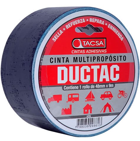 Cinta duc tape 9mts azul Tacsa  [UM 1u | 48u]