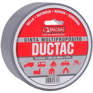 Cinta duc tape 9mts gris Tacsa  [UM 1u | 48u]
