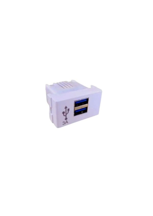 Cargador modular usb 5A-3A doble conector  [UM 1u |]