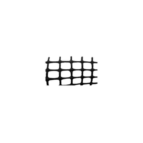 Malla plastica cuadrada 15x15mm 1x25mts negro  [UM 1u ]