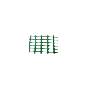 Malla plastica cuadrada 15x15mm 1x25mts verde  [UM 1u ]