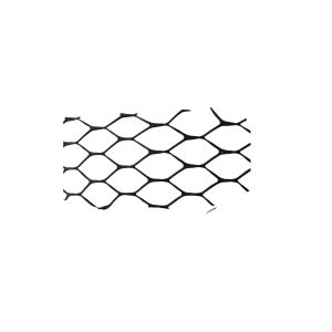 Malla plastica romboidal 11x11mm 1.20x50mts negro  [UM 1u ]