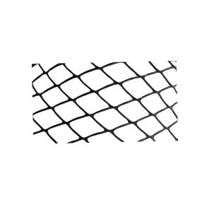 Malla plastica romboidal 20x20mm 1.20x50mts negro  [UM 1u ]