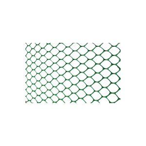 Malla plastica romboidal 6x6mm 1.20x50mts verde  [UM 1u ]